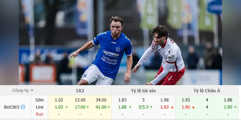 Chi tiết kèo PSV vs GVVV