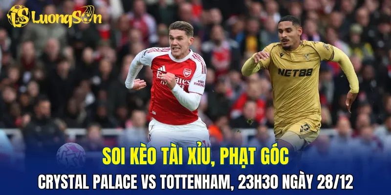 Trận đấu Crystal Palace vs Tottenham có khả năng nổ xỉu