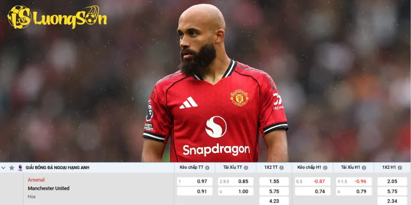 Chi tiết kèo Arsenal vs Man United