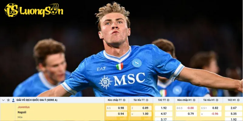 Chi tiết kèo Juventus vs Napoli