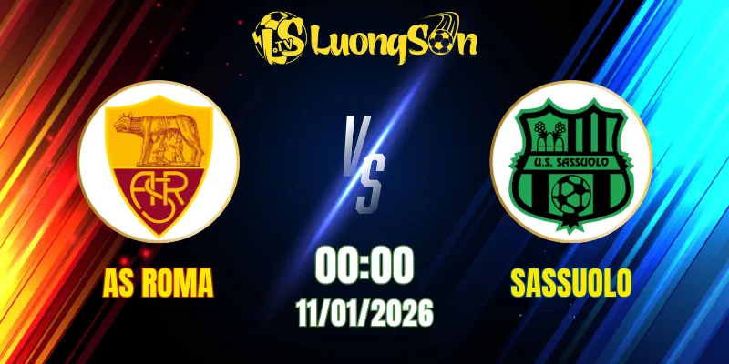 Nhận Định, Soi Kèo AS Roma vs Sassuolo, 00h00 Ngày 11/01: Không Dễ Cho Hai Đội